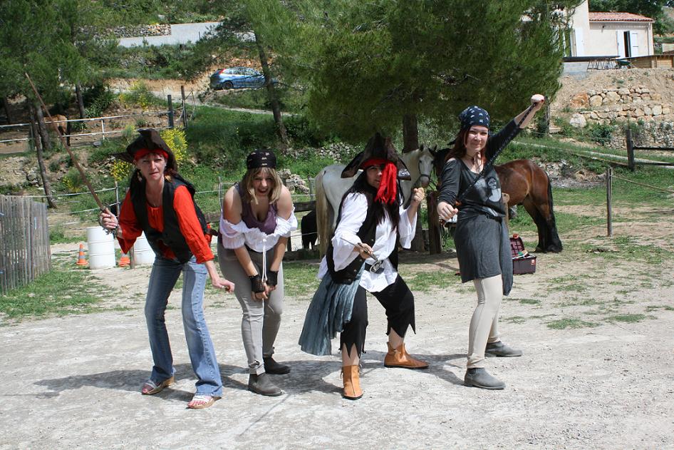 Groupe Pirates tine océ meg moi