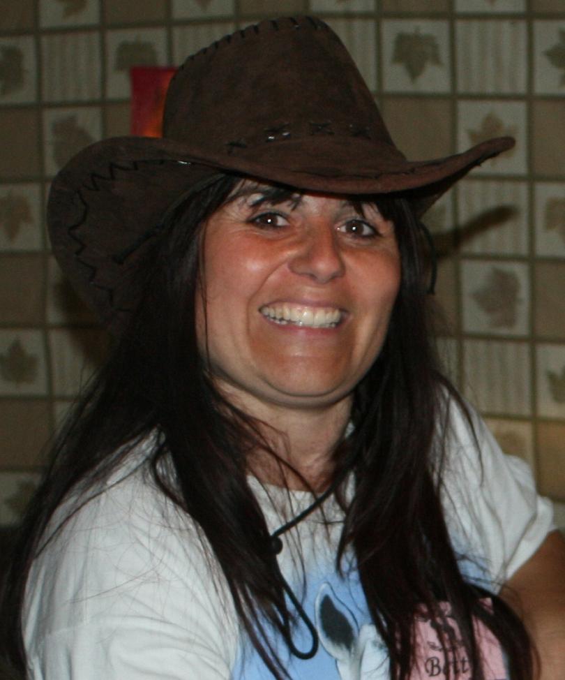 portrait betty cow-boy